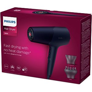 Philips 5000 Series ThermoShield BHD510/00 Hair Dryer 2300 W, Blue - Image 4