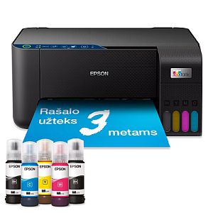 Epson EcoTank L3271 Printer Inkjet Colour MFP A4 33 ppm USB Wi-Fi - Image 2