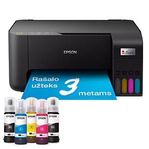 Epson EcoTank L3230 Printer Inkjet Colour MFP A4 33 ppm USB - Image 2
