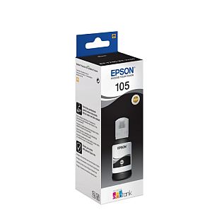 Epson 105 EcoTank (C13T00Q140) Ink Refill Bottle, Black - Image 2