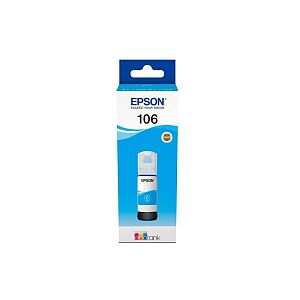 Epson 106 EcoTank (C13T00R240) Ink Refill Bottle, Cyan - Image 2