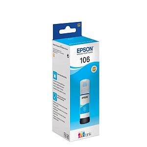 Epson 106 EcoTank (C13T00R240) Ink Refill Bottle, Cyan - Image 3