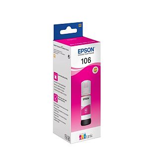 Epson 106 EcoTank (C13T00R340) Ink Refill Bottle, Magenta - Image 2