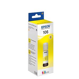 Epson 106 EcoTank (C13T00R440) Ink Refill Bottle, Yellow - Image 2