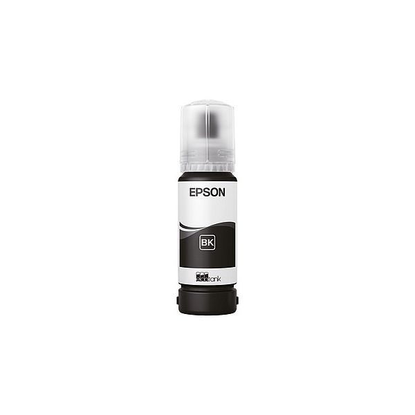 img696594 Epson 108 EcoTank (C13T09C14A) Ink Refill Bottle, Black - Image 1