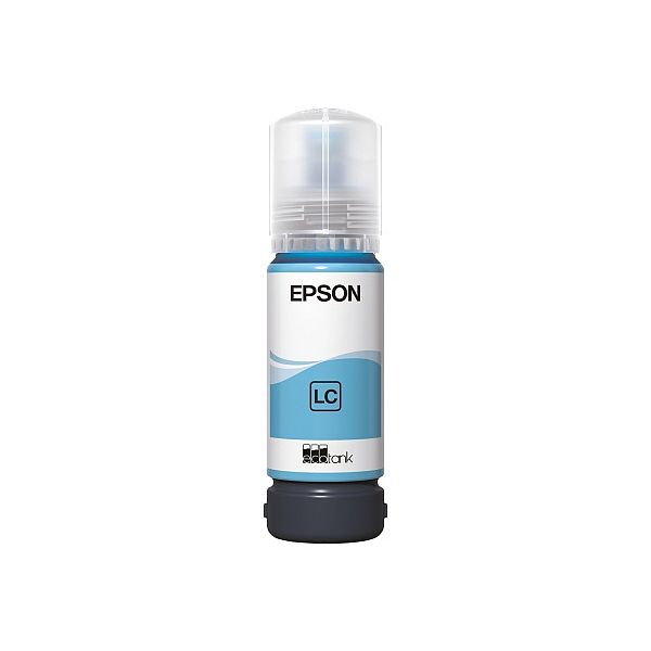 img55846 Epson 108 EcoTank (C13T09C54A) Ink Refill Bottle, Light cyan - Image 1