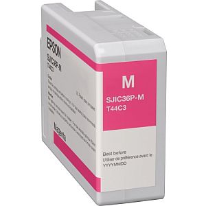 Epson SJIC36P(M) (C13T44C340) Ink Cartridge, Magenta - Image 2