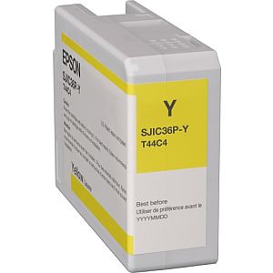 Epson SJIC36P(Y) (C13T44C440) Ink Cartridge, Yellow - Image 2