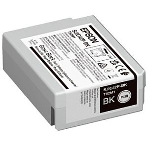 Epson SJIC42P-BK (C13T52M140) Ink Cartridge, Black - Image 2