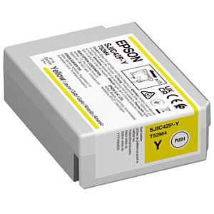 Epson SJIC42P-Y (C13T52M440) Ink Cartridge, Yellow - Image 2