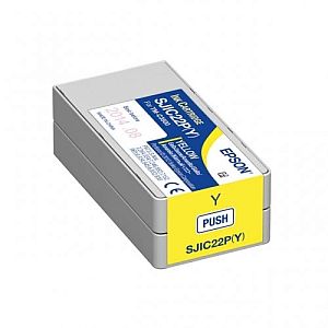 Чернильный картридж Epson SJIC22P (Y) (C33S020604), желтый - Image 2