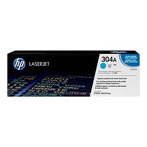 HP 304A (CC531A) Toner Cartridge, Cyan - Image 2