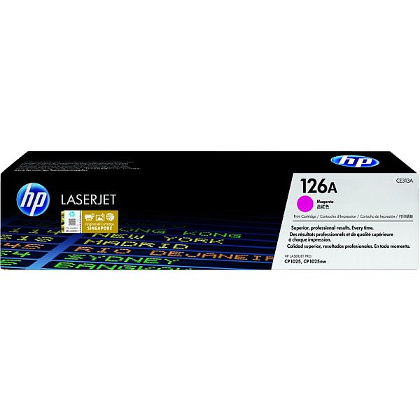 img298499 HP 126A (CE313A) Toner Cartridge, Magenta - Image 1