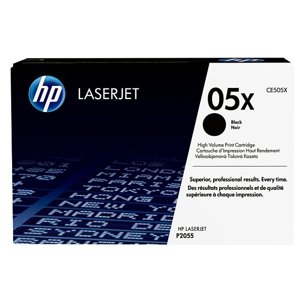img588547 HP 05X (CE505X) Toner Cartridge, Black - Image 1