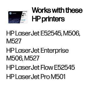 HP 87A (CF287A) Toner Cartridge, Black - Image 3