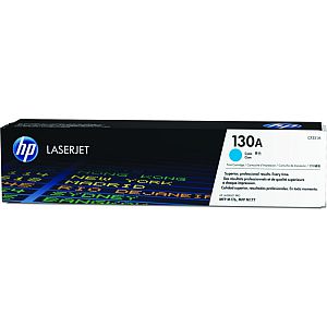 HP 130A (CF351A) Toner Cartridge, Cyan
