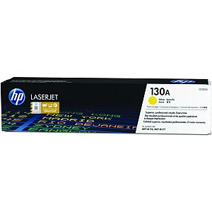 HP 130A (CF352A) Toner Cartridge, Yellow