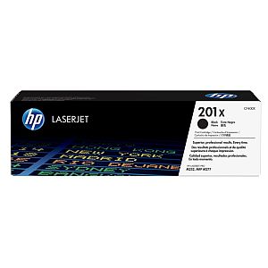 HP 201X (CF400X) Toner Cartridge, Black