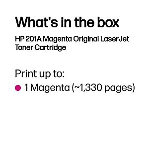 HP 201A (CF403A) Toner Cartridge, Magenta - Image 3