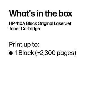 HP 410A (CF410A) Toner Cartridge, Black - Image 4