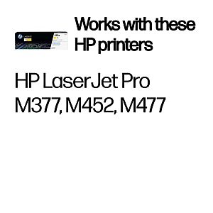 HP 410A (CF412A) Toner Cartridge, Yellow - Image 3