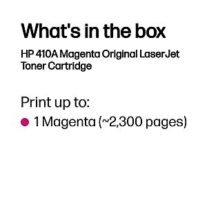 HP 410A (CF413A) Toner Cartridge, Magenta - Image 4