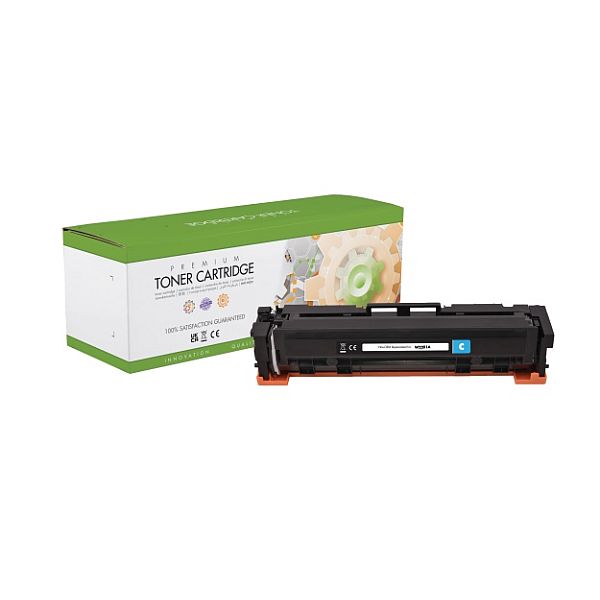 img486647 Compatible Static Control HP 220A (W2201A) Toner Cartridge, Cyan - Image 1