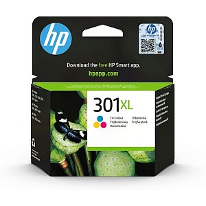 HP 301XL Tri-color (CH564EE) Ink Cartridge, CMY