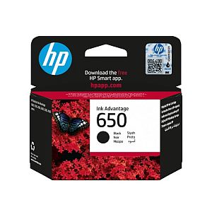HP 650 (CZ101AE) Ink Cartridge, Black