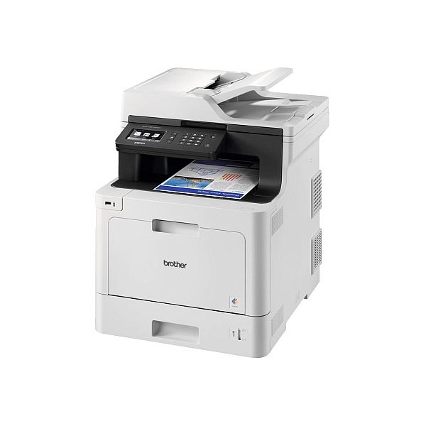 img38607 Brother DCP-L8410CDW Printer Laser Colour MFP A4 31 ppm USB Wi-Fi Ethernet LAN - Image 1