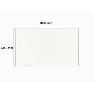Projectio and dry erase writingboard 3010 x 1340 mm TK-Team (SPEC) - Image 2