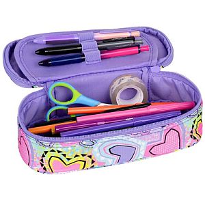 Pencil case CoolPack Campus PASTEL HEART - Image 2