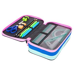 Triple decker pencil case with equipment CoolPack Jumper 3 TENNIS STAR - Image 2