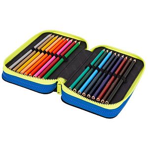 Triple decker pencil case with equipment CoolPack Jumper 3 ATLANTIS - Image 3