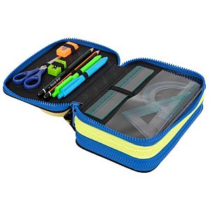 Triple decker pencil case with equipment CoolPack Jumper 3 ATLANTIS - Image 2