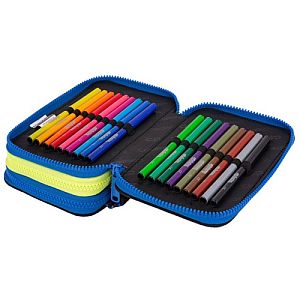Triple decker pencil case with equipment CoolPack Jumper 3 ATLANTIS - Image 4