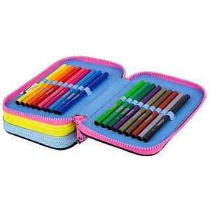 Triple decker pencil case with equipment CoolPack Jumper 3 IN THE GARDEN - Image 4