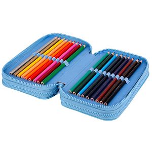 Triple decker pencil case with equipment CoolPack Jumper 3 DAISY SUN - Image 3