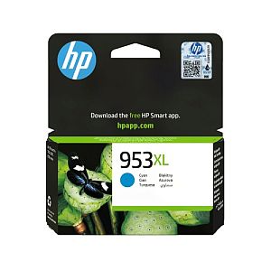 HP 953XL (F6U16AE) Ink Cartridge, Cyan