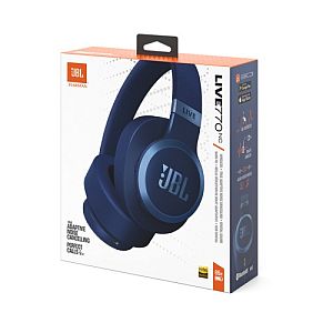 JBL Live 770NC Wired and Wireless Headphones, Bluetooth, 3.5mm jack, Blue - Image 2
