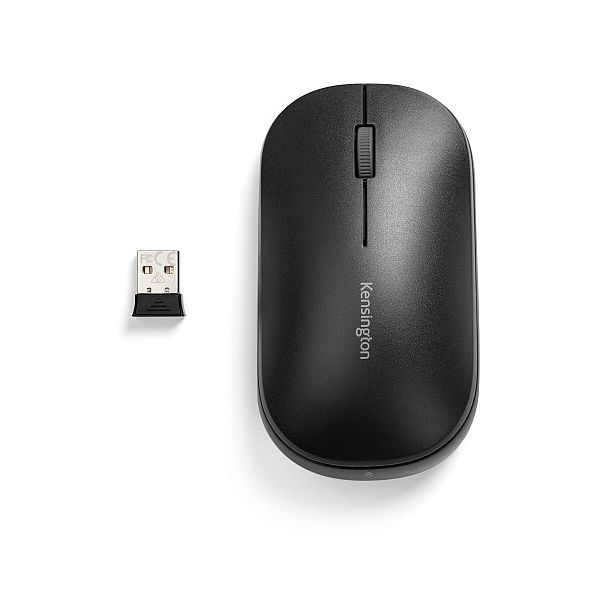 img32418 Kensington SureTrack Dual Wireless Mouse, RF Wireless + Bluetooth, 2400 DPI, Black - Image 1