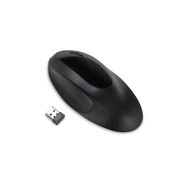 img87161 Kensington Pro Fit Ergo Wireless Mouse, RF Wireless + Bluetooth, 1600 DPI, Black - Image 1