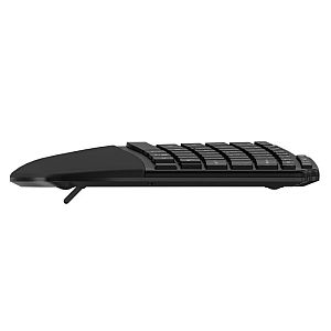 Kensington Pro Fit Ergo KB675 EQ TKL Wireless Keyboard, RF Wireless + BT, US Int, Black - Image 3