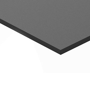 Up Up Table top L Black, 1500x750x25mm (Laminated particle board) - Image 2