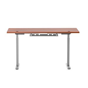 Adjustable Height Table Up Up Bjorn Gray, Table top L Dark Walnut - Image 3