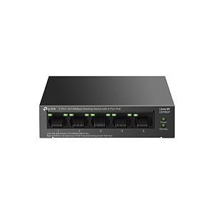 TP-Link LiteWave LS105LP 5-Port 10/100Mbps Desktop Switch with 4-Port PoE