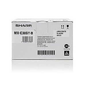 Sharp MX-C30GTB (MXC30GTB) Toner Cartridge, Black (SPEC) - Image 2