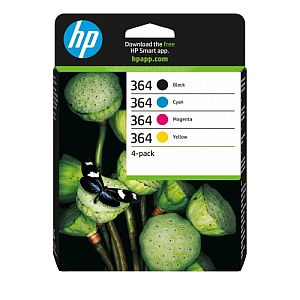 HP 364 4-Pack (N9J73AE) Ink Cartridge Multipack, C/M/Y/BK - Image 3