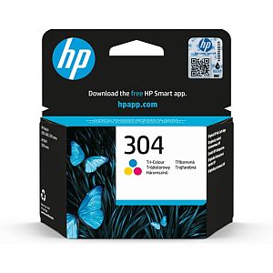 HP 304 Tri-color (N9K05AE) Ink Cartridge, CMY
