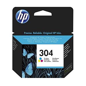 HP 304 Tri-color (N9K05AE) Ink Cartridge, CMY - Image 2